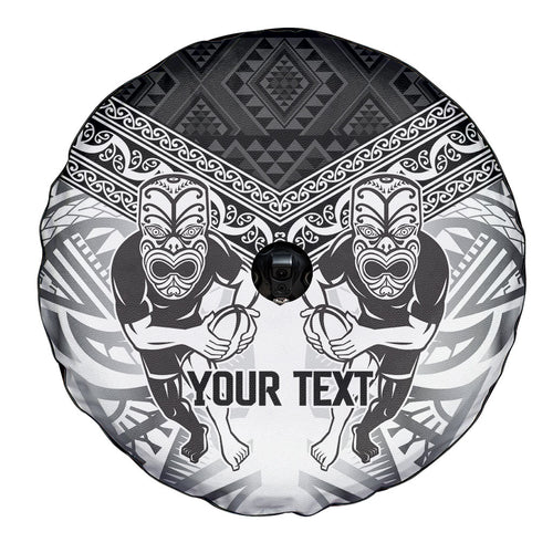 Custom Rugby New Zealand Black Fern Spare Tire Cover Niho Taniwha Inspired