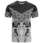 Custom Rugby New Zealand Black Fern T Shirt Niho Taniwha Inspired