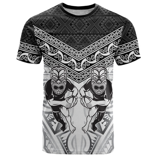 Custom Rugby New Zealand Black Fern T Shirt Niho Taniwha Inspired