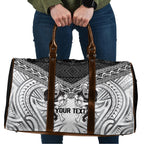 Custom Rugby New Zealand Black Fern Travel Bag Niho Taniwha Inspired