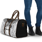 Custom Rugby New Zealand Black Fern Travel Bag Niho Taniwha Inspired