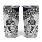 Custom Rugby New Zealand Black Fern Tumbler Cup Niho Taniwha Inspired