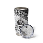 Custom Rugby New Zealand Black Fern Tumbler Cup Niho Taniwha Inspired