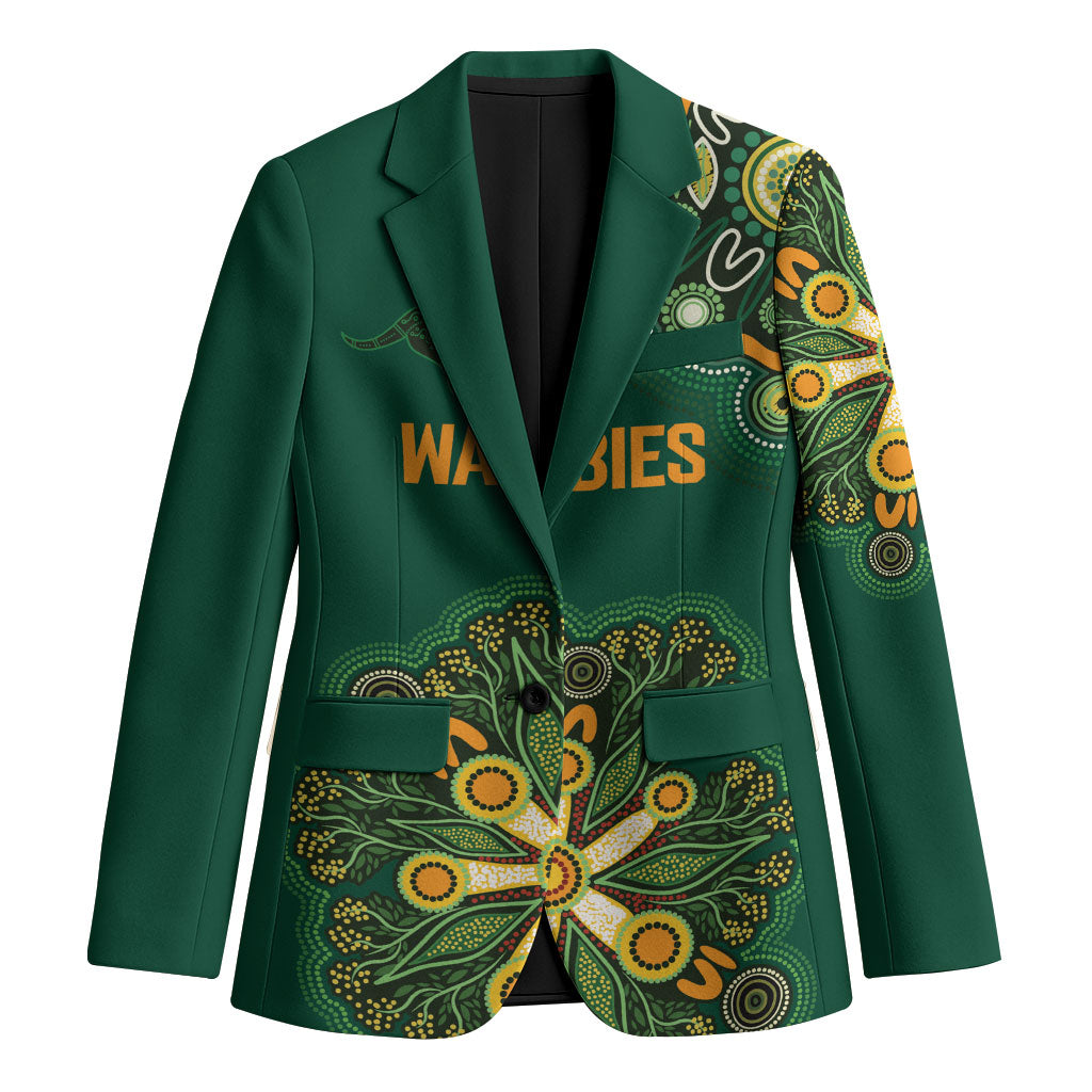 Australia Rugby National Heritage Custom Blazer Indigenous Aboriginal Dot Art
