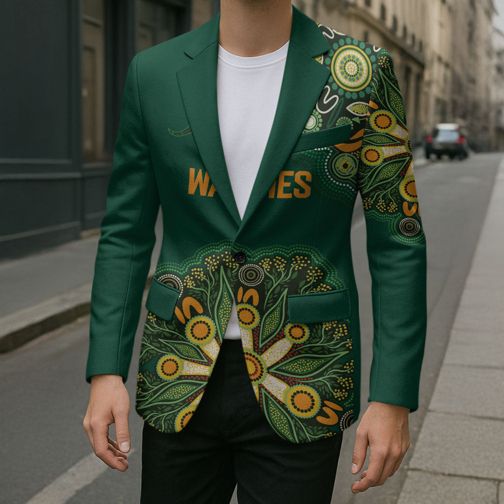 Australia Rugby National Heritage Custom Blazer Indigenous Aboriginal Dot Art