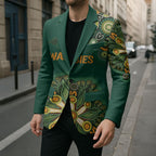 Australia Rugby National Heritage Custom Blazer Indigenous Aboriginal Dot Art