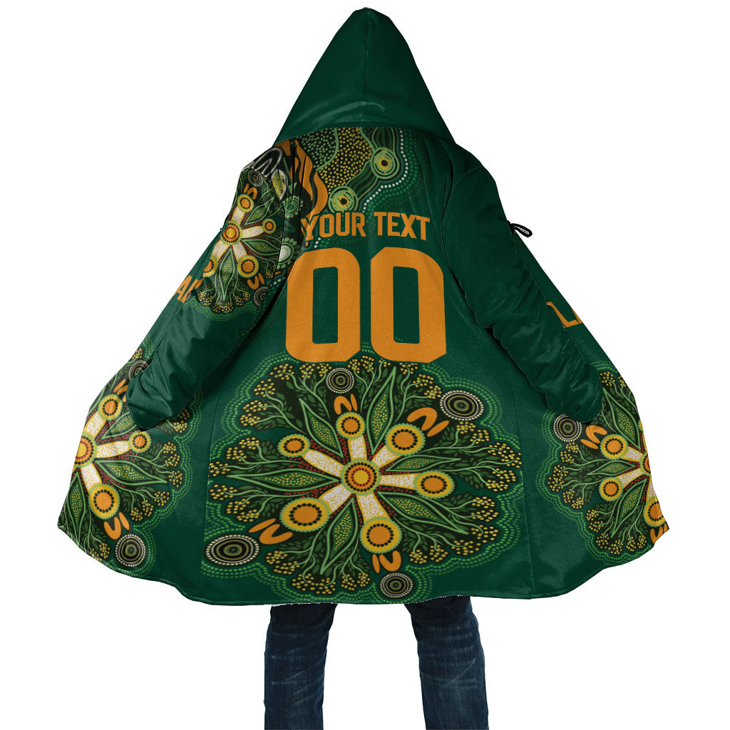 Australia Rugby National Heritage Custom Cloak Indigenous Aboriginal Dot Art