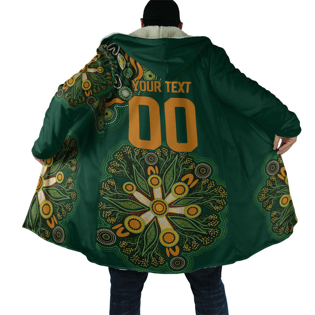 Australia Rugby National Heritage Custom Cloak Indigenous Aboriginal Dot Art