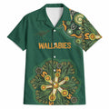 Australia Rugby National Heritage Custom Hawaiian Shirt Indigenous Aboriginal Dot Art