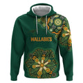 Australia Rugby National Heritage Custom Hoodie Indigenous Aboriginal Dot Art