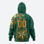 Australia Rugby National Heritage Custom Hoodie Indigenous Aboriginal Dot Art