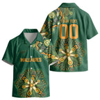Australia Rugby National Heritage Custom Kid Hawaiian Shirt Indigenous Aboriginal Dot Art