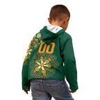 Australia Rugby National Heritage Custom Kid Hoodie Indigenous Aboriginal Dot Art