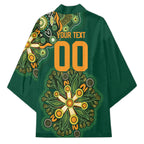 Australia Rugby National Heritage Custom Kimono Indigenous Aboriginal Dot Art