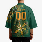 Australia Rugby National Heritage Custom Kimono Indigenous Aboriginal Dot Art