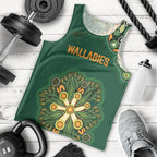 Australia Rugby National Heritage Custom Men Tank Top Indigenous Aboriginal Dot Art