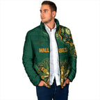 Australia Rugby National Heritage Custom Padded Jacket Indigenous Aboriginal Dot Art