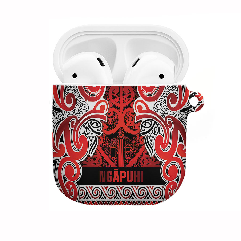 Aotearoa Iwi Ngapuhi AirPods Case Maori Wharenui House Tribal Pattern