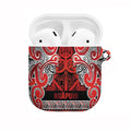 Aotearoa Iwi Ngapuhi AirPods Case Maori Wharenui House Tribal Pattern