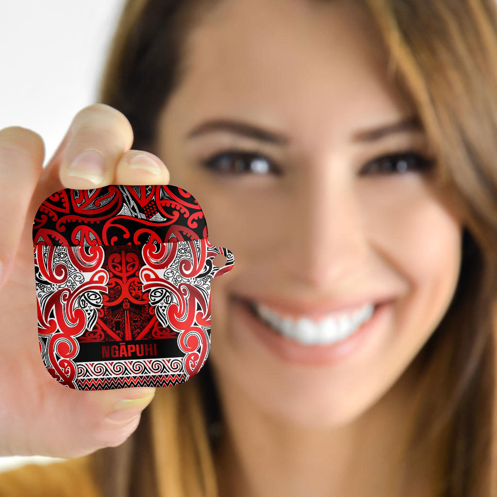 Aotearoa Iwi Ngapuhi AirPods Case Maori Wharenui House Tribal Pattern
