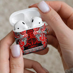 Aotearoa Iwi Ngapuhi AirPods Case Maori Wharenui House Tribal Pattern