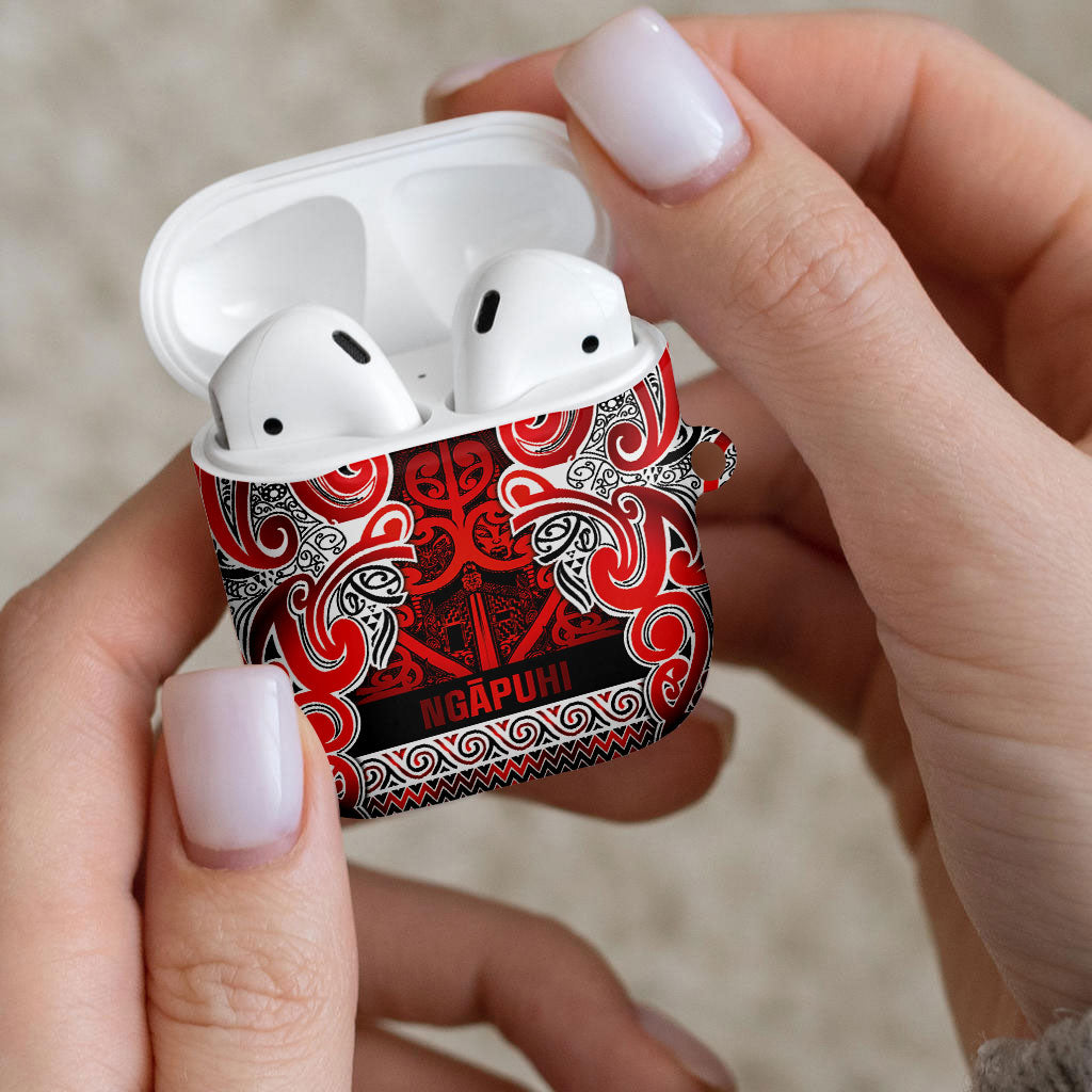 Aotearoa Iwi Ngapuhi AirPods Case Maori Wharenui House Tribal Pattern