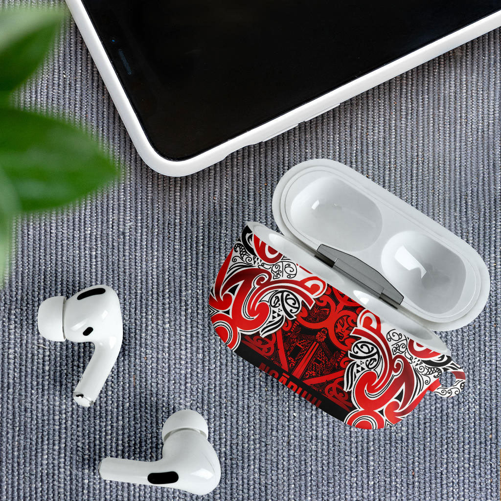 Aotearoa Iwi Ngapuhi AirPods Case Maori Wharenui House Tribal Pattern