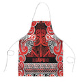 Aotearoa Iwi Ngapuhi Apron Maori Wharenui House Tribal Pattern