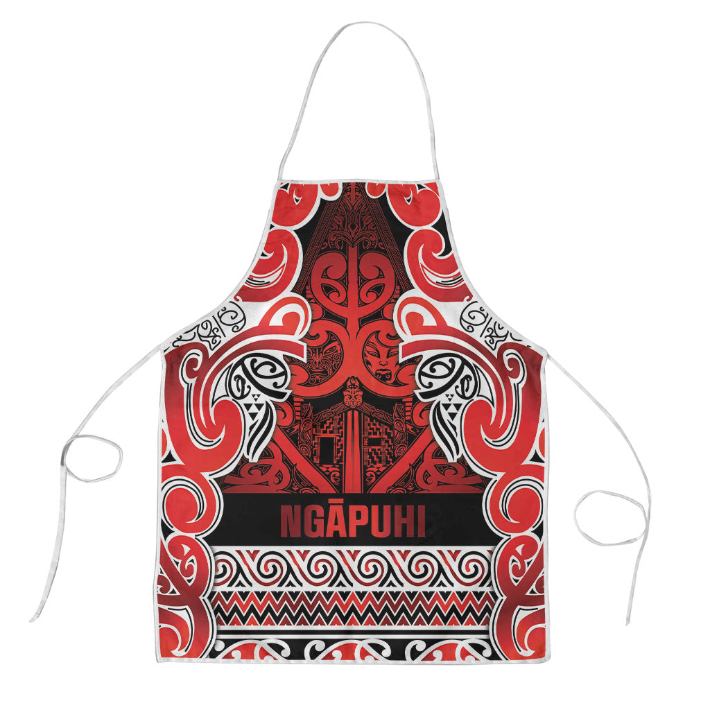 Aotearoa Iwi Ngapuhi Apron Maori Wharenui House Tribal Pattern