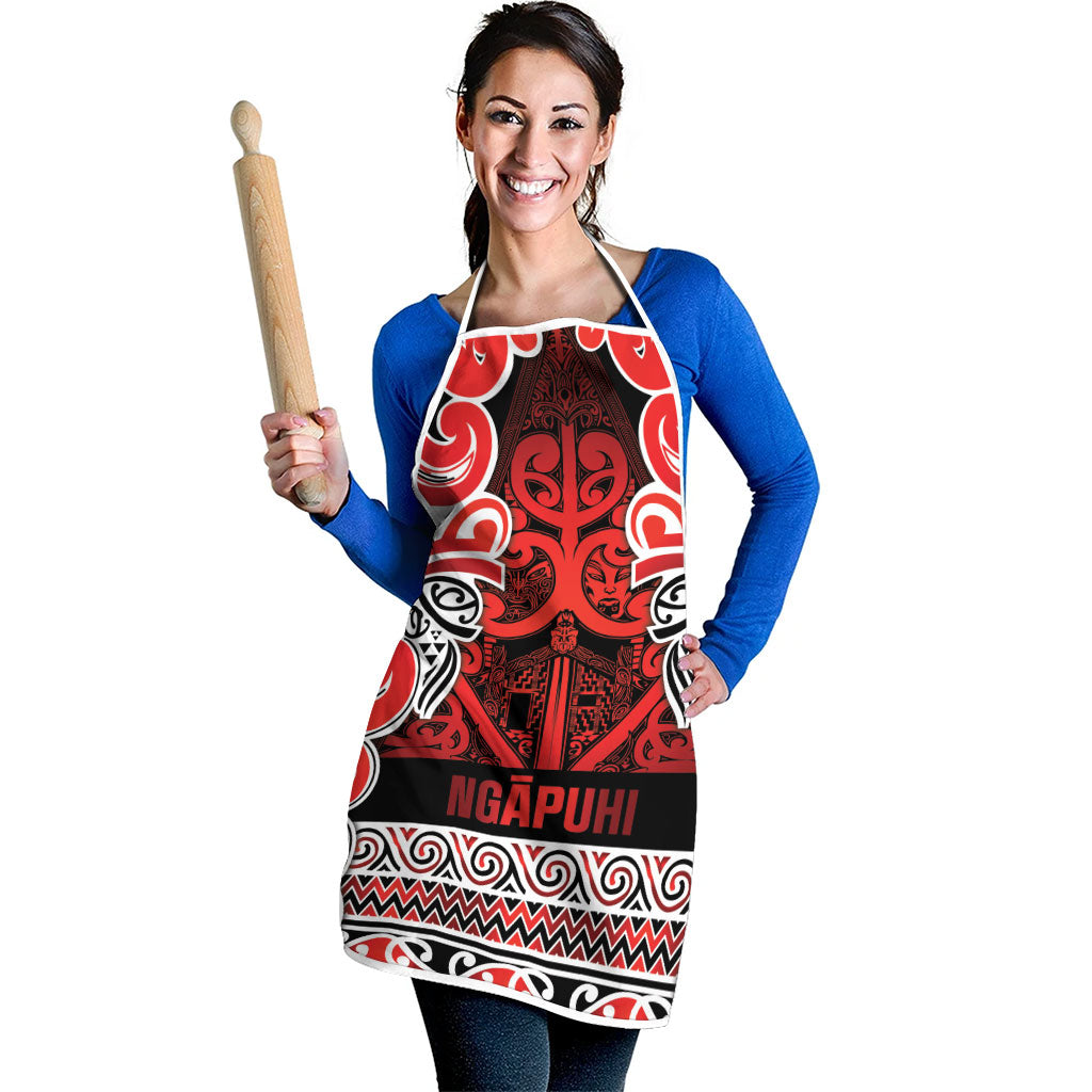 Aotearoa Iwi Ngapuhi Apron Maori Wharenui House Tribal Pattern