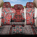 Aotearoa Iwi Ngapuhi Back Car Seat Cover Maori Wharenui House Tribal Pattern