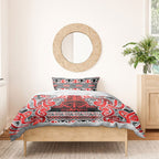 Aotearoa Iwi Ngapuhi Bedding Set Maori Wharenui House Tribal Pattern