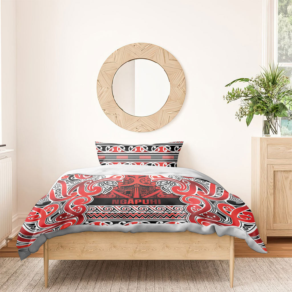 Aotearoa Iwi Ngapuhi Bedding Set Maori Wharenui House Tribal Pattern