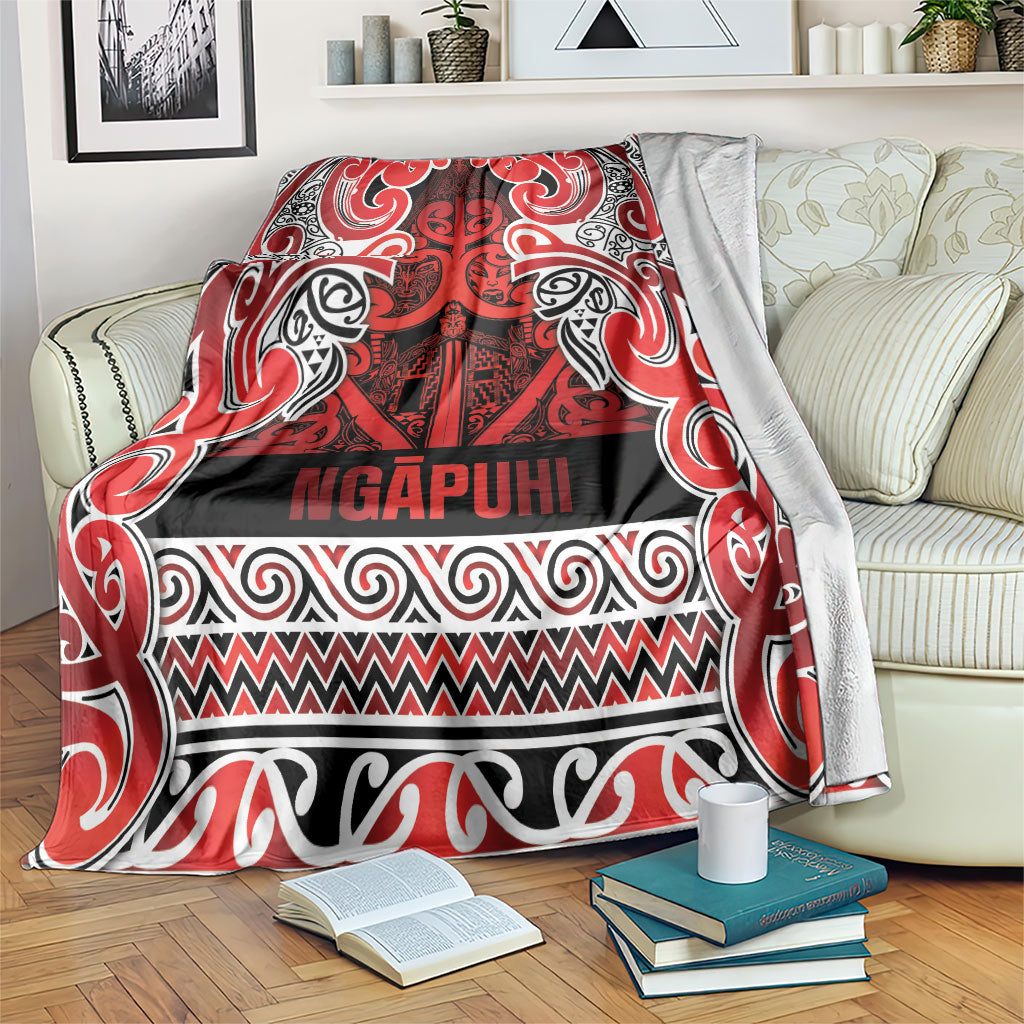 Aotearoa Iwi Ngapuhi Blanket Maori Wharenui House Tribal Pattern