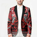 Aotearoa Iwi Ngapuhi Blazer Maori Wharenui House Tribal Pattern