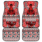 Aotearoa Iwi Ngapuhi Car Mats Maori Wharenui House Tribal Pattern