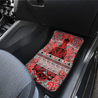 Aotearoa Iwi Ngapuhi Car Mats Maori Wharenui House Tribal Pattern