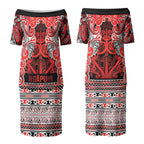 Aotearoa Iwi Ngapuhi Couples Matching Puletasi and Hawaiian Shirt Maori Wharenui House Tribal Pattern
