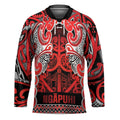 Aotearoa Iwi Ngapuhi Hockey Jersey Maori Wharenui House Tribal Pattern