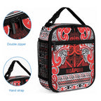 Aotearoa Iwi Ngapuhi Lunch Bag Maori Wharenui House Tribal Pattern