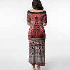 Aotearoa Iwi Ngapuhi Puletasi Maori Wharenui House Tribal Pattern
