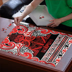 Aotearoa Iwi Ngapuhi Puzzle Maori Wharenui House Tribal Pattern