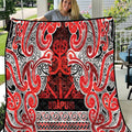 Aotearoa Iwi Ngapuhi Quilt Maori Wharenui House Tribal Pattern