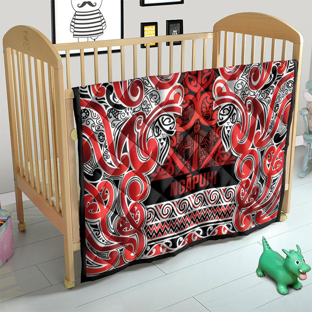 Aotearoa Iwi Ngapuhi Quilt Maori Wharenui House Tribal Pattern