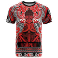 Aotearoa Iwi Ngapuhi T Shirt Maori Wharenui House Tribal Pattern