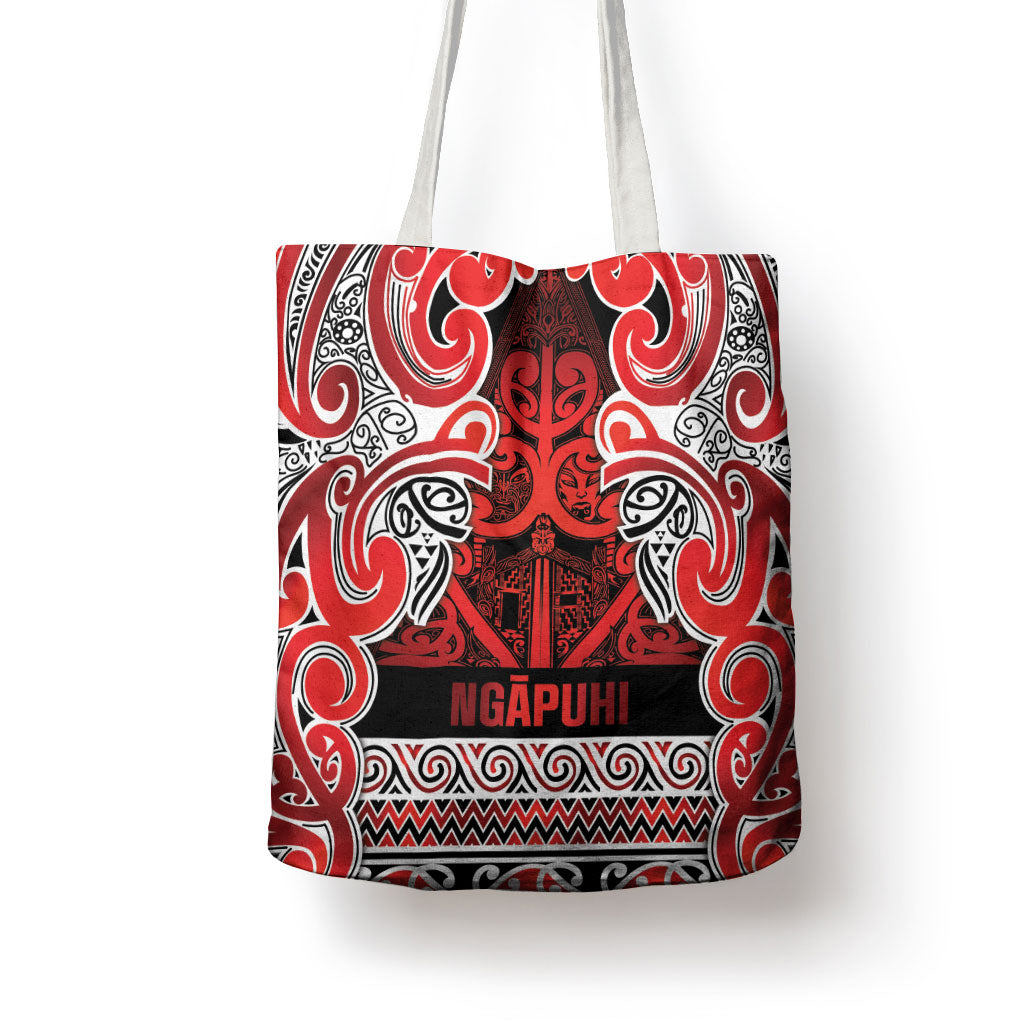 Aotearoa Iwi Ngapuhi Tote Bag Maori Wharenui House Tribal Pattern