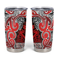 Aotearoa Iwi Ngapuhi Tumbler Cup Maori Wharenui House Tribal Pattern