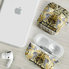Aotearoa Iwi Ngati Whatua AirPods Case Maori Wharenui House Tribal Pattern