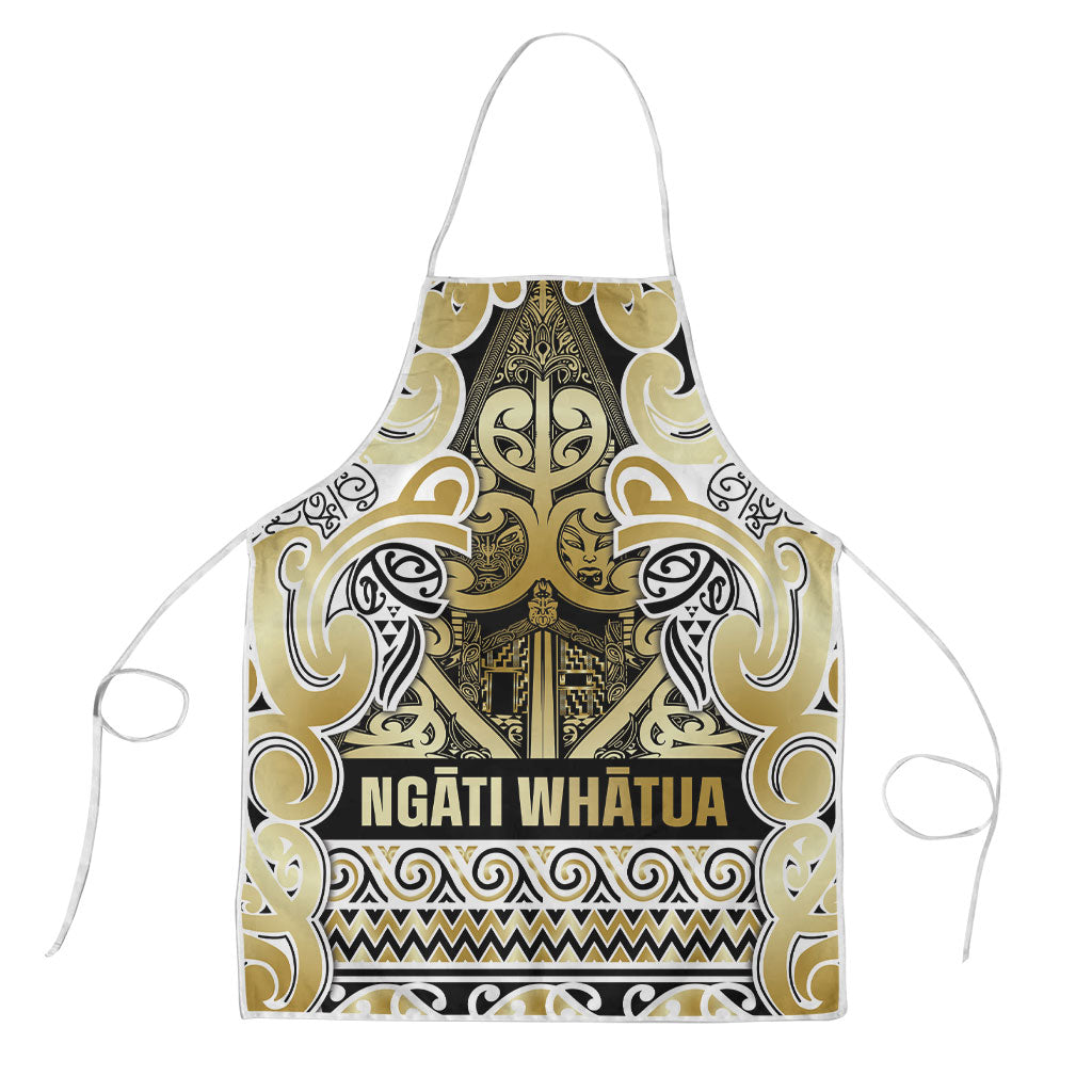Aotearoa Iwi Ngati Whatua Apron Maori Wharenui House Tribal Pattern
