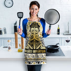 Aotearoa Iwi Ngati Whatua Apron Maori Wharenui House Tribal Pattern
